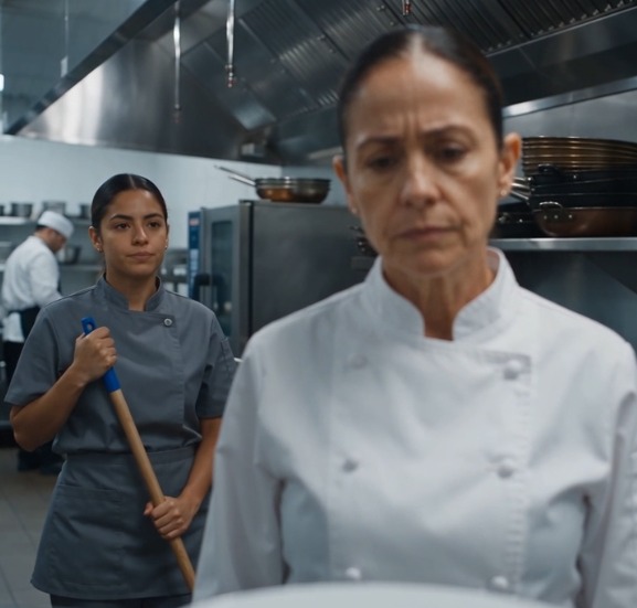 La empleada de limpieza aceptó cocinar el plato que tres chefs no pudieron lograr, pero nadie conocía el secreto de María