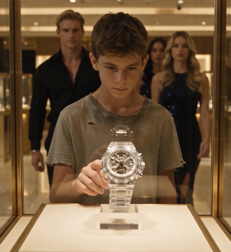 El joven presumido quiso echarlo de la joyería sin imaginar quién era realmente su padre
