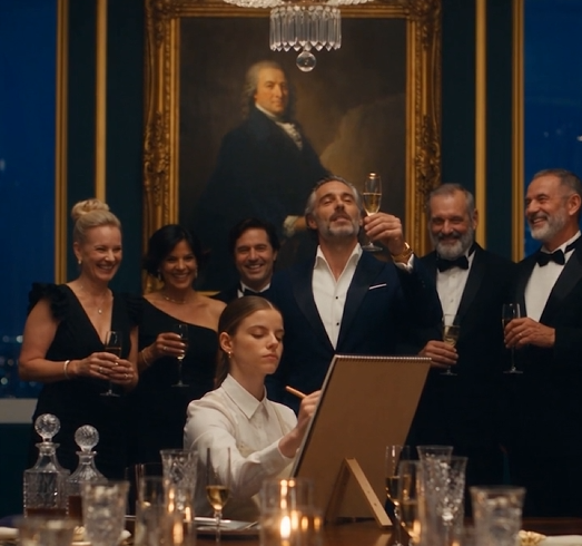 La limpiadora descubrió el detalle que faltaba en un retrato de tres millones
