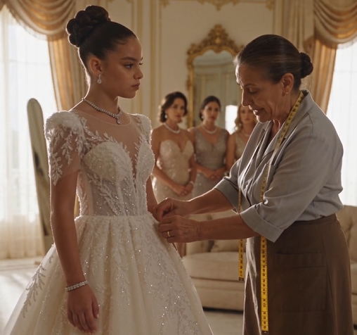 Humilló a la costurera de su boda por su ropa sin saber quién había confeccionado su vestido