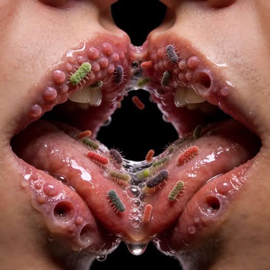 Una foto viral sobre bacterias en la boca preocupó a miles, pero la realidad es muy diferente