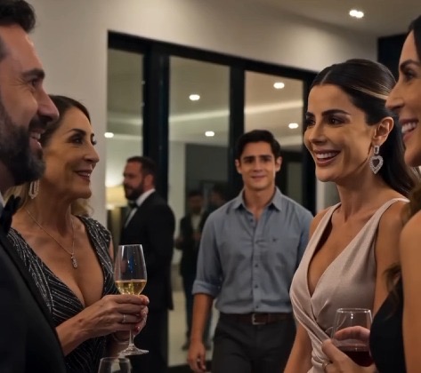 Su prometida rica lo presentó como un simple amigo porque se avergonzaba de su ropa
